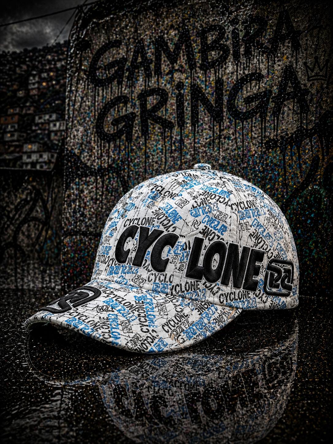 Cyclone cap - Blue White