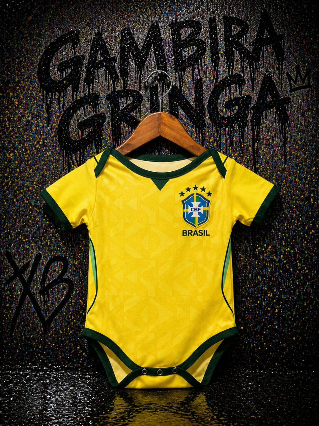 Brazilian national team jersey baby
