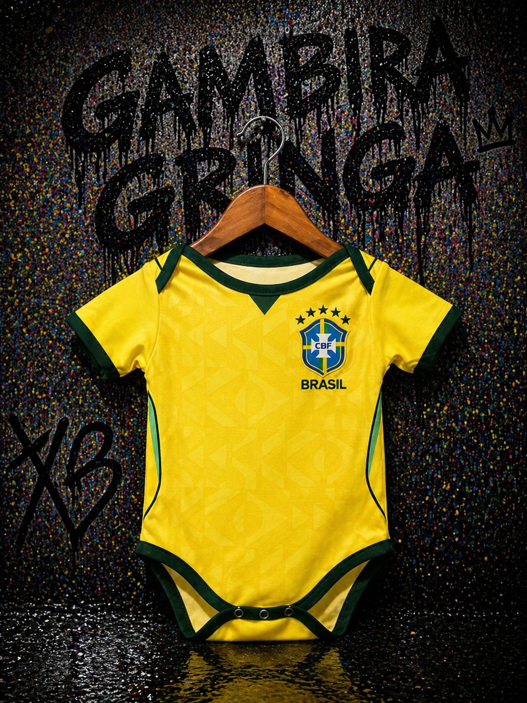 Brazilian national team jersey baby
